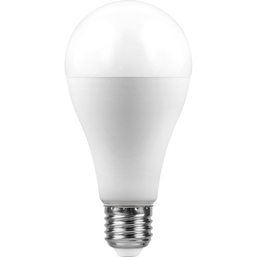 Лампа светодиодная, (25W) 230V E27 6400K A65, LB-100 FERON фото 3