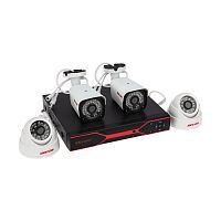 Комплект видеонаблюдения 2 наружные и 2 внутренние камеры AHD/2.0 Full HD REXANT