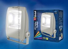 Прожектор светодиодный ULF-S02-50W/NW 110-240В Корпус серый. Цвет свечения белый. Степень защиты IP65