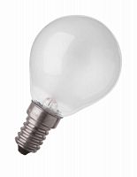 CLASSIC P FR  40W 230V E14 (шарик матовый d=45 l=80) - лампа *
