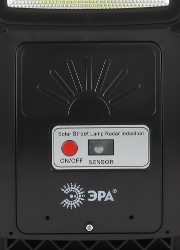 ЭРА Консольный светильник на солн. бат.,COB,20W,с датч. движения, ПДУ, 450 lm, 5000K, IP65 (6/144) фото 7