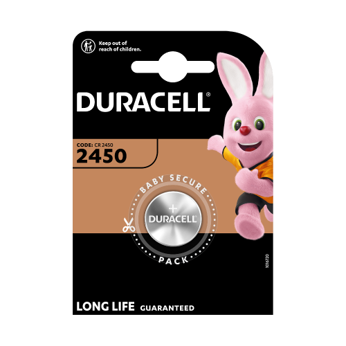Батарейки Duracell 5007989 2450-1BL литиевая 3v 1шт.
