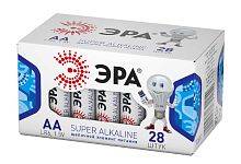 Батарейки ЭРА LR6-28 box SUPER Alkaline (28/840/18480)