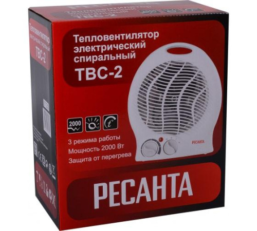 Тепловентилятор ТВС-2 (2 кВт) Ресанта