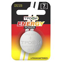 Батарейки Трофи CR2320-1BL ENERGY POWER Lithium (10/240/30240)
